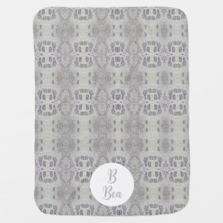 Customizable Medium Birch Tree Bark Patterned Baby Blanket