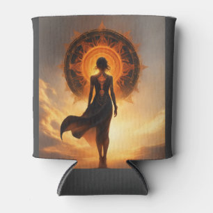 Customizable Memento Drink Coozie Solar Eclipse