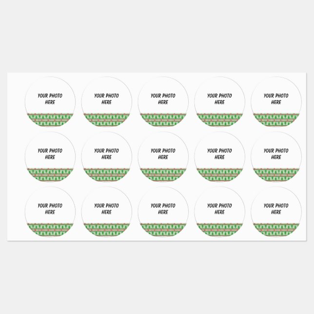 Customizable Merry Christmas  Labels (Sheet)