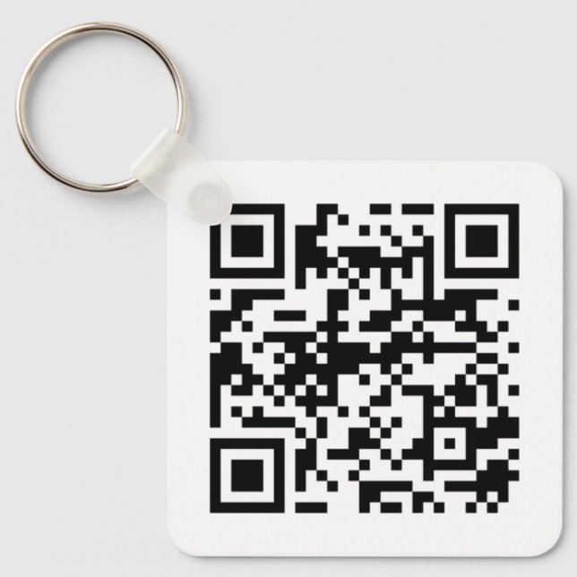 Customizable Metal Keychains – Add QR Code/ Logo (Front)