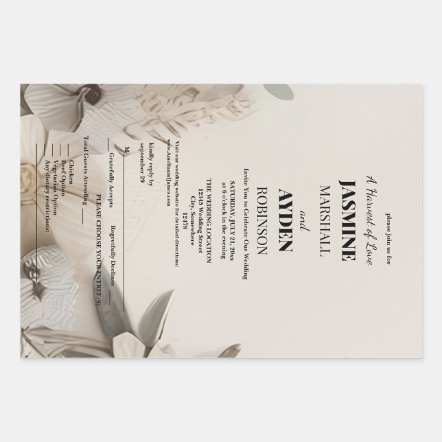 Customizable Milestone Celebration Cards Wrapping Paper Sheets (Front)