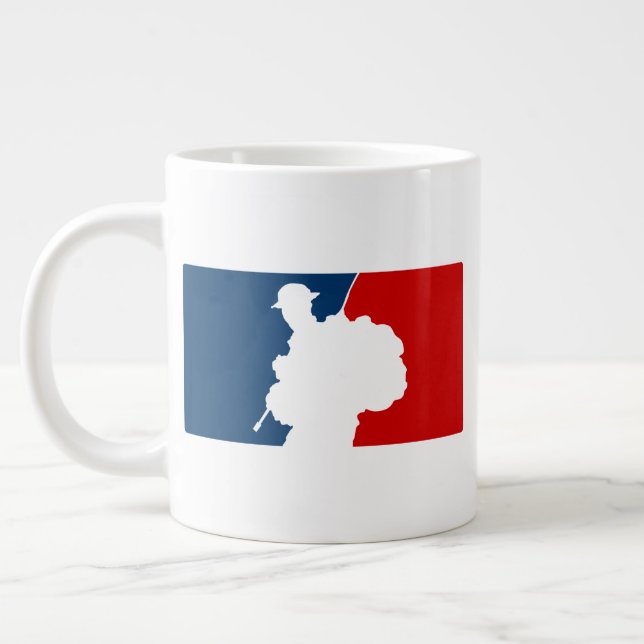 Customizable MILPRO 1 Giant Coffee Mug (Left)