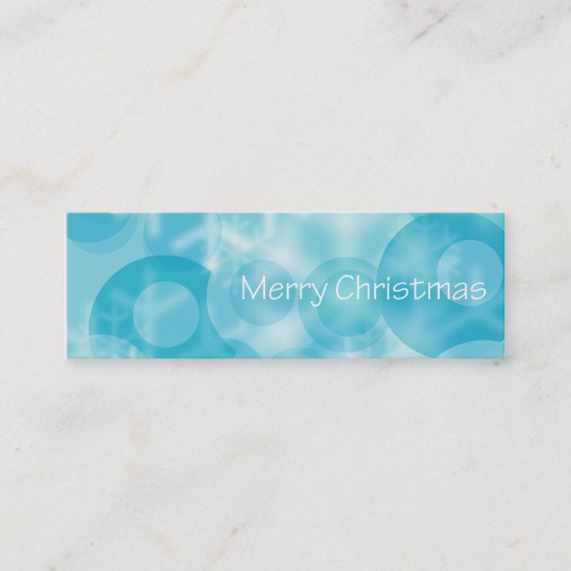 Customizable Mini Holiday Card (Front)