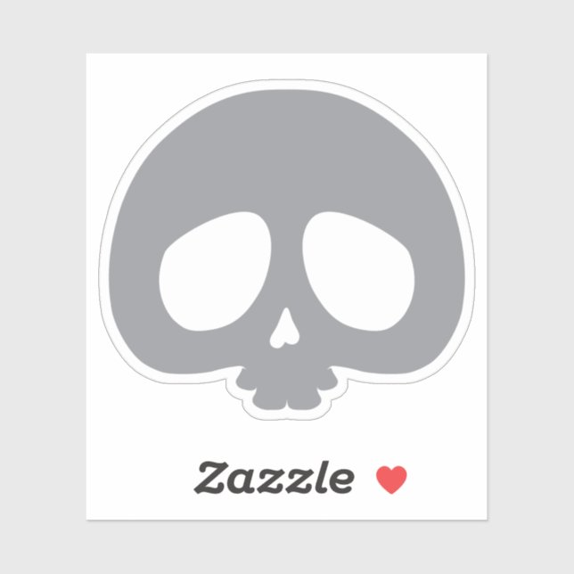 Customizable Mini Skull Sticker (Sheet)