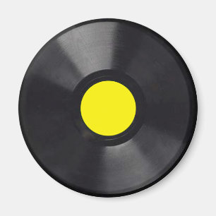 Customizable Mini Vinyl LP Record Magnet