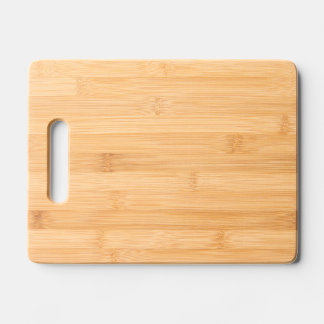 Customizable Minimalist White Grid Texture Engraved Cutting Board
