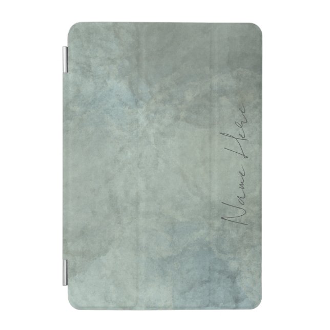 Customizable Minimalistic Earth-Toned iPad Case (Front)