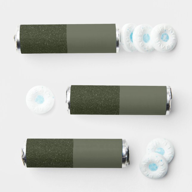 Customizable Mint Favor | Moss Green Dual-Tone (Assorted)