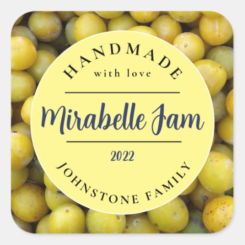 Customizable Mirabelle Jam Sticker