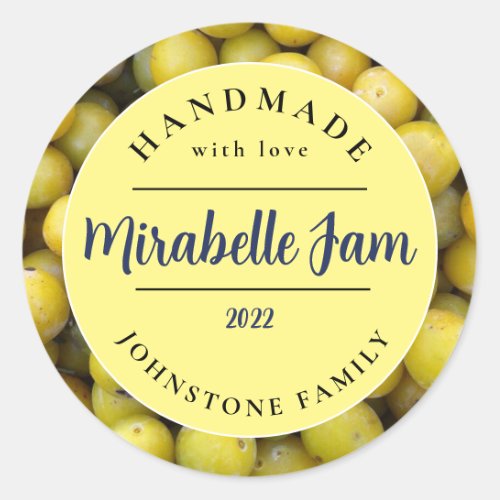 Customizable Mirabelle Jam Sticker