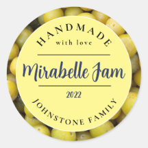 Customizable Mirabelle Jam Sticker