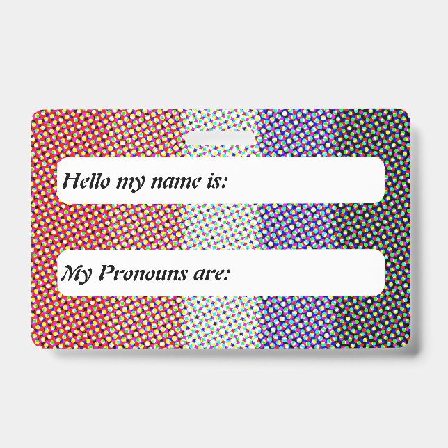 Customizable Mod Trippy Cupioromantic Pride Flag Badge (Front)