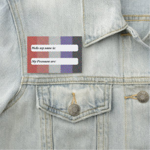 Customizable Mod Trippy Cupioromantic Pride Flag Name Tag