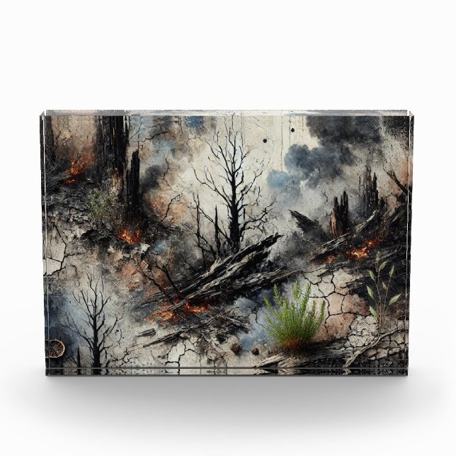 Customizable Modern Art Design for All Events Photo Block (Front)