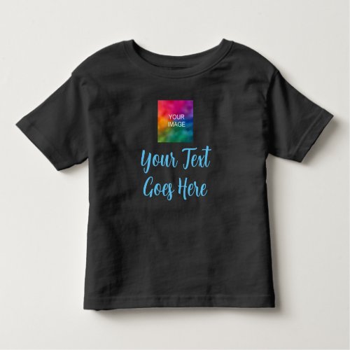 Customizable Modern Elegant Template Script Baby Toddler T_shirt
