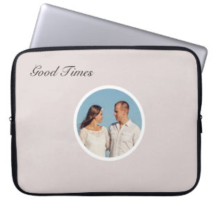 Customizable modern laptop sleeve