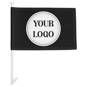 Customizable, modern, sleek & timeless car flag