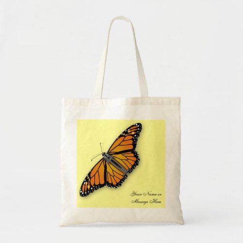 Customizable Monarch Tote Bag