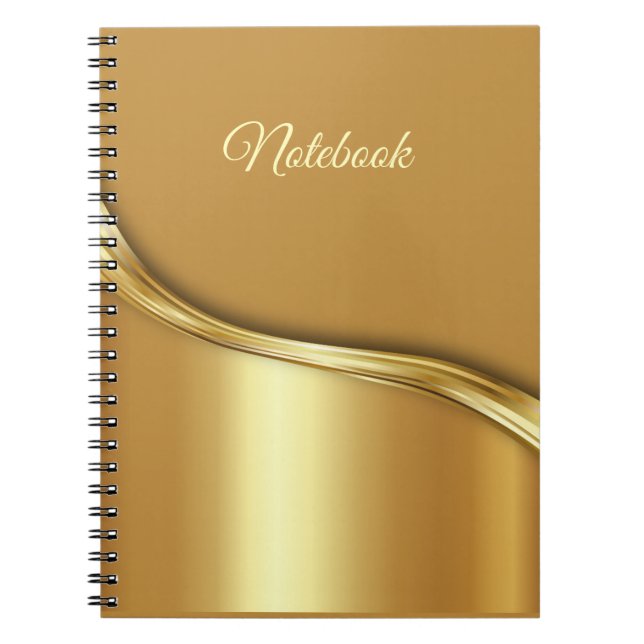 Customizable Monochrome Photo Notebook (Front)