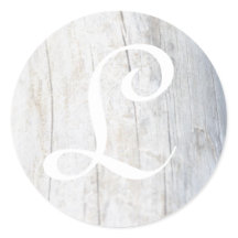 Customizable Monogram Driftwood