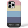 Customizable Monogram Name with ColorBlocks Design Case-Mate iPhone 14 Pro Max Case