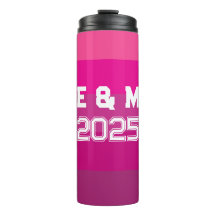 Customizable monogramm and years