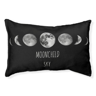 Customizable Moonchild * Moon Phases Pet Bed