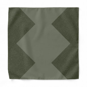 Customizable Moss Green Bandana