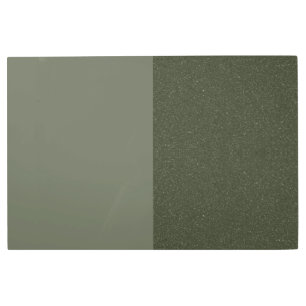 Customizable Moss Green Metal Wall Art