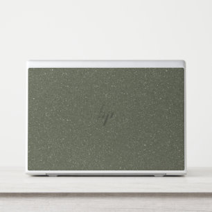 Customizable Moss Green Noise HP Laptop Skin