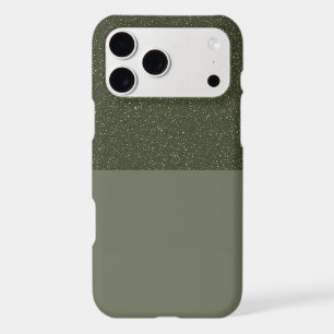 Customizable Moss Green Noise iPhone Case