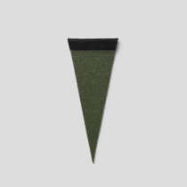 Customizable Moss Green Noise Pennant Flag
