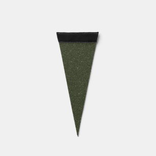 Customizable Moss Green Noise Pennant Flag
