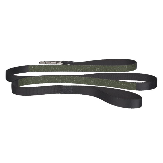 Customizable Moss Green Noise Pet Leash (Full)