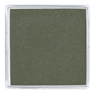 Customizable Moss Green Noise Texture Lapel Pin