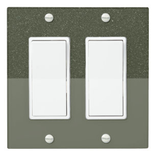 Customizable Moss Green Noise Top Plate