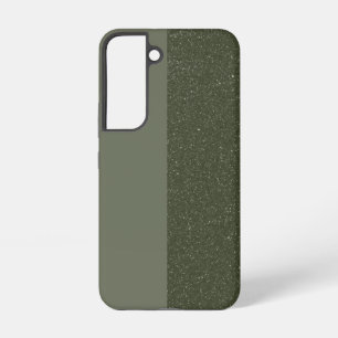 Customizable Moss Green Split Galaxy S22 Case