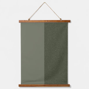 Customizable Moss Green Split Tapestry