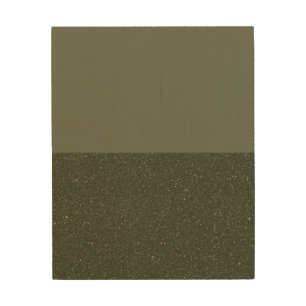 Customizable Moss Green Split Wood Wall Art Panel