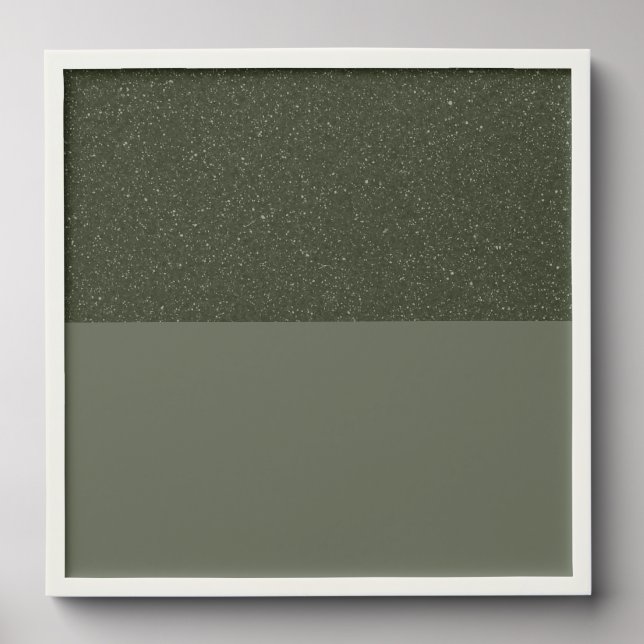 Customizable Moss Green Texture Photo Tile (Front Set)