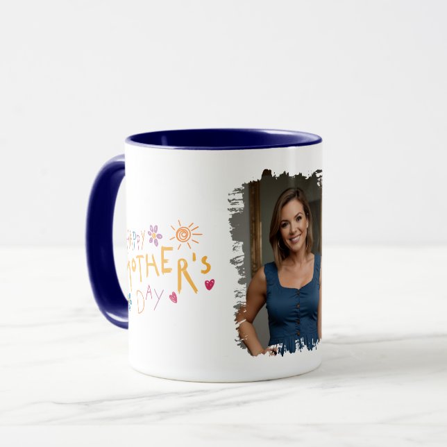 Customizable Mother's Day Design Mug (Front Left)