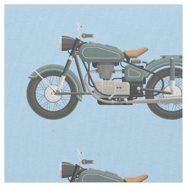Customizable Motorcycle Fabric (Close Up)