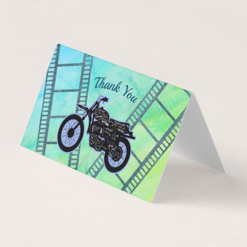 Customizable Motorcycle Silhouette Bible Verse