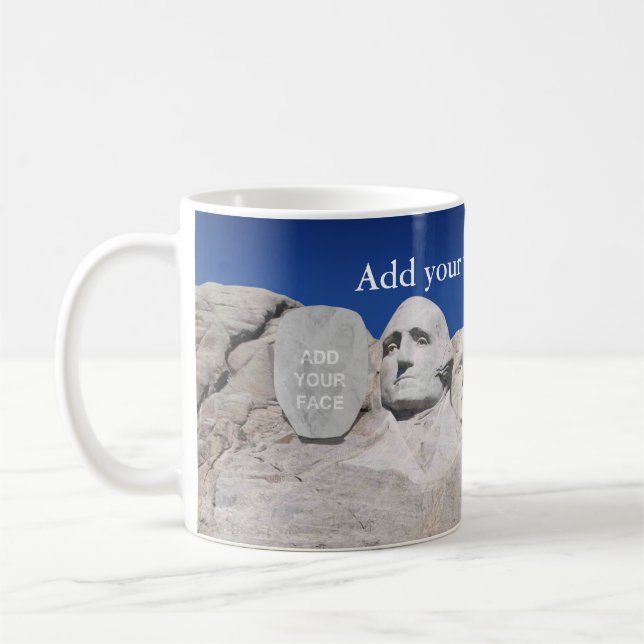 Customizable Mount Rushmore National Memorial… Coffee Mug (Left)
