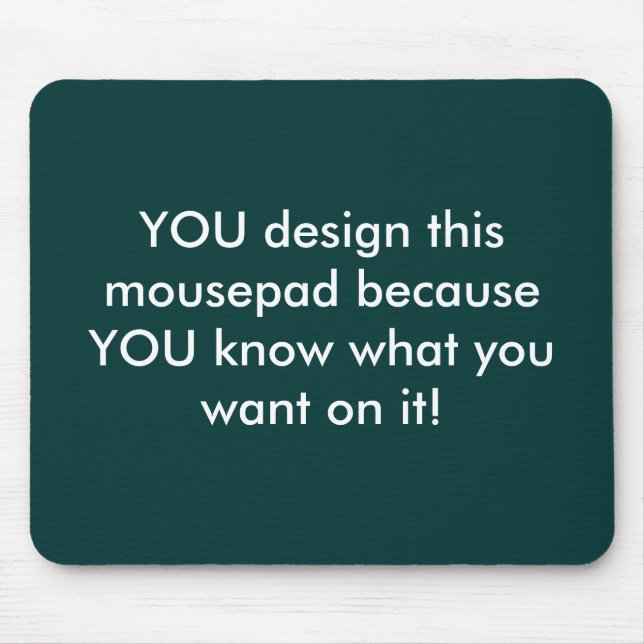 Customizable mousepad (Front)