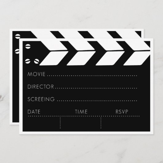 Customizable Movie Night (Front/Back)