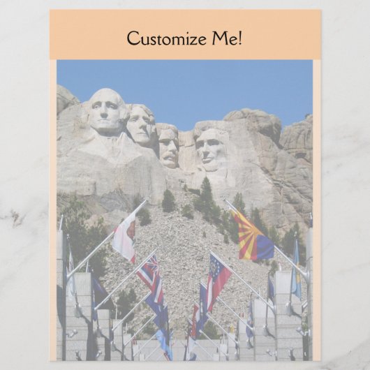 Customizable Mt Rushmore Souvenir (Front)