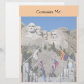 Customizable Mt Rushmore Souvenir (Front/Back)