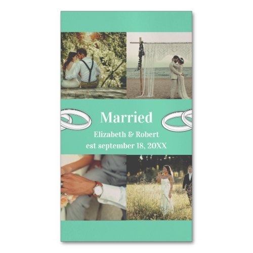 Customizable Multi Photo Wedding Family Gift 