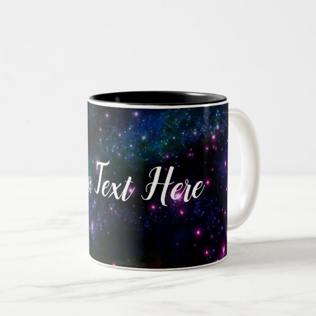 Customizable Multicolor Galaxy Mug (Front Right)